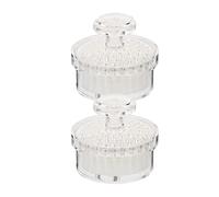 TOVINANNA 2pièces Brosse De Nettoyage Manuelle Pour Visage De Éponge Exfoliante Douce Pour Femmes Nettoyage Profondeur Et Massage Faciale Couleur Blanche