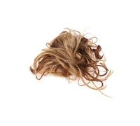 TOVINANNA 2pièces Élastique Cordon Cheveux Fausse Queue De Cheval Bouclée Femme Perruque Soie Haute Température Pour Volume Et Style