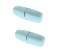 TOVINANNA 2pièces Gobelet De Voyage Et Étui à Brosse à Dents Pratique Ensemble De Rangement Multi-Usage pour Brosse à Dents Et Dentifrice pour Camping Et Couleur