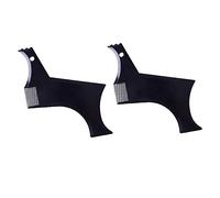 TOVINANNA 2pièces Huile De Barbe Outils De Coiffage Combs Avec Règle De Modélisation Pour Barbe Et Outils Professionnels De Coiffure Noir