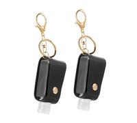 TOVINANNA 2pièces Lot De Flacons De Parfum Portables Avec Couvercle Et Housse De Protection Pour Ranger Cosmétiques Et Liquides