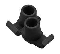 TOVINANNA 2pièces Ski Feet for Seniors Walker Glide Cap Non-slip Pads Rubber Coasters Replacement Skis Folding Walkers Mobility Aids Essential