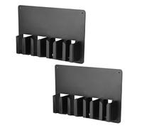 TOVINANNA 2pièces Support Mural De Rangement Pour Tondeuse à Cheveux Organisateur Pratique De Salon De Aux Outils De Coiffure Et Équipement De Styliste
