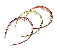 TOVINANNA 3 Pièces Bandeau dentelé bande de cheveux avec des clips bandeau de dents femme filles hair charms hair toppers accessoire cheveux accessoires x peigne résine