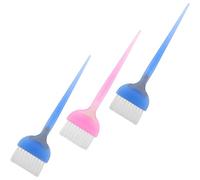 TOVINANNA 3 Pièces brosse de couleur de cheveux brosse de coiffure teinture des cheveux hair charms hair toppers teinture cheveux pinceau coloration cheveux coloration de cheveux Plastique