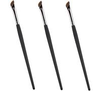 TOVINANNA 3 pièces Pinceaux Sourcils et Eyeliner Brosse Maquillage Professionnelle Angled Brush Multi-usage Léger et Facile à Transporter Voyage et Usage Quotidien