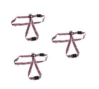 TOVINANNA 3 Pièces Sangle de Bagage Réglable avec Serrure à Combinaison Motif Cartoon Ceinture de Valise Croisée Polyester pour Voyage et Affaires