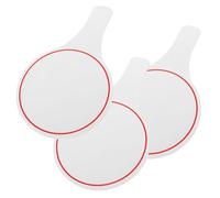 TOVINANNA 3 pièces Tableau Effaçable Simple Tableau de Vote et Notation Face Réutilisable pour Juges et Scores