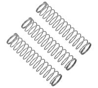 TOVINANNA 3 Ressorts de Piston pour Trompette B, Ressorts de Rappel Métalliques Robustes, Accessoires de Rechange pour Valves D'instruments à Vent, Compatible Trompette et Cornet, Pack 3