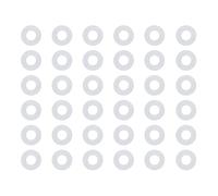 TOVINANNA 30 paires Grips Silicone Antidérapants pour Lunettes Embouts Ronds Invisibles pour Branches de Lunettes Accèssoires de Vue et Solaires