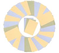 TOVINANNA 300 Feuilles de Papier Matifiant Absorbant L'huile pour Visage, Lingettes Nettoyantes pour Peau Grasse et Mixte, Démaquillant Portable pour Contrôle du Sébum au Style Aléatoire