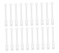 TOVINANNA 35 Pièces Bandes Élastiques Transparentes Pour Accessoires De Coiffure Pour Femmes Anneaux Permanente Cheveux Set