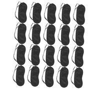 TOVINANNA 35 Pièces Masque de Sommeil Jetable Cache-yeux Occultant Léger pour Nuit Sieste Voyage Adultes et Garçon Fille Accessoire Pratique pour Pause Déjeuner et Détente
