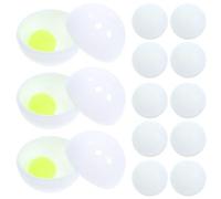 TOVINANNA 36 Pièces Boules Désodorisantes Blanches en PP à Trous | Forme Sphérique Épurée, Libération Passive de Parfum, Usage Casier et Paquet de Sport, pour Navetteurs