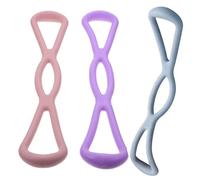 TOVINANNA 3pièces Bandes De Résistance Élastiques pour Exercices De Fitness Et Yoga Bandes De Stretching pour Renforcement Musculaire Et Rééducation