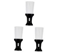 TOVINANNA 3pièces Brosse à Cheveux Plate Pour Coiffeurs Brosse à Cheveux Pour Cou Et Outil De Salon Avec De Pour Accessoire De Coiffure Noir