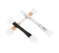TOVINANNA 3pièces Brosse Applicateur De Masque Silicone Double Embout Outils De Soins Pour Visage Diy Masque