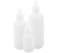 TOVINANNA 3pièces Flacons Distributeurs De Cosmétiques Vides Tubes Plastique Pour Nettoyant Visage Et Shampoing Flacons De Voyage Réutilisables Antifuites