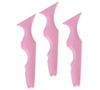 TOVINANNA 3pièces Pochoirs Silicone Réutilisables Pour Eyeliner Et Maquillage Des Yeux Outils Pratiques Pour Dessiner Sourcils Et Ombres à Paupières Pour Débutants Et Voyage