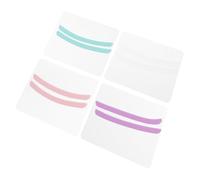 TOVINANNA 4 Coussinets de Beauté Silicone pour Cils Réutilisables pour Rehaussement et Permanente Cils Prévention Rides Faciles à Nettoyer et Pratiques pour Soins Quotidiens et
