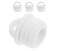 TOVINANNA 4 pièces Bouchon Caoutchouc pour Seau à Serpillière Accessoires Salle de Bain pour Contrôle Écoulement Eau et Étanchéité