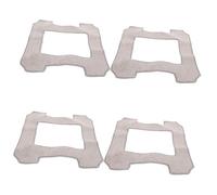 TOVINANNA 4 pièces Chiffons Microfibres Lavables pour Robot Lave-vitres Compatibles Accessoires de Rechange pour Aspirateur Laveur Vitres Lot Léger et Facile à Installer pour Usage