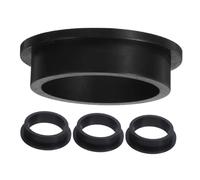 TOVINANNA 4 pièces Joint Torique Silicone pour Pompe de Filtration Sable Piscine Kit Étanchéité Flexible Compatible Pompe Moteur Anneau de Remplacement et Facile à Installer Noires