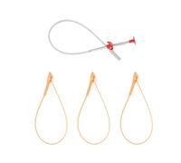 TOVINANNA 4 pièces Outil Multifonction Déboucheur Flexible Crochet Ramasse-cheveux pour Cuisine Salle de Bain Nettoyage Canalisation Évier Griffes Pliables Efficaces
