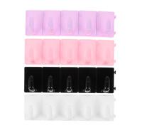 TOVINANNA 4 Pièces Support de Pratique pour Ongles Base Exercice Nail Art Accessoires de Présentoir pour Salon et Usage Personnel Couleur Aléatoire