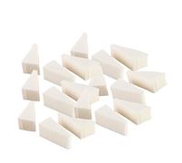 TOVINANNA 40pièces Éponges à Maquillage Forme de Coin pour Nail Art Application de Colle à Postiche et Latex Liquide