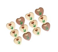TOVINANNA 4pièces Barrette à Cheveux Forme De Cœur Pour Filles De Clips Cartoon Avec Motifs De Tulipes Adorables Accessoire Élégant Pour Embellir Vos Coiffures