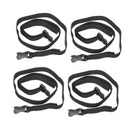 TOVINANNA 4pièces Lot de Sangles De Fixation pour Bagages avec Boucle Indispensables pour Camping Randonnée Outils De Bagages