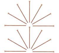 TOVINANNA 500 pièces Écrous de Soudure Métal Agrafes pour Carrosserie Réparation Bosse Voiture Outils Débosselage Robuste