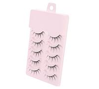 TOVINANNA 5paires Fausse Réutilisables Pack Impeccables Pour Regard Éblouissant Lors Événements Spéciaux