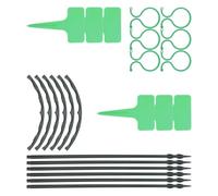 TOVINANNA 6 Ensembles Support pour Plantes en Pot, Treillis Guide Tiges | Protège du Vent Fort, Limite L’étalement des Vignes, Maintien Droit des Plantes, Usage Intérieur Extérieur