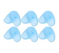 TOVINANNA 6 Paires Cache-oreilles en Silicone Imperméable pour Coloration et Coiffure, Embouts D'oreille Confortables Ajustement, pour Usage à Domicile ou Salon