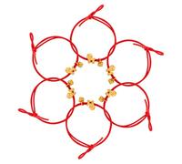 TOVINANNA 6 Pièces Elastic Hair Ties For Women No Damage Ponytail Holders Stretchy Hair Accessories Chinese Year Present