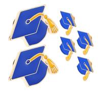 TOVINANNA 6 Pièces Épinglette Chapeau de Diplôme pour Étudiants Bijoux de pour Lycée et Souvenir Unique de Académique