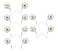 TOVINANNA 6paires Lot De Boucles Oreilles Femme Bijoux Billes Accessoires Disco Originaux