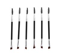 TOVINANNA 6pièces Brosse à Sourcils Biseauté Pour Maquillage Des Sourcils Et Cils Portables