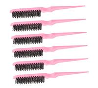 TOVINANNA 6pièces Lot De Peignes Pour Coiffure Démêlant Et Cheveux Outils De Toilettage Multi-usages