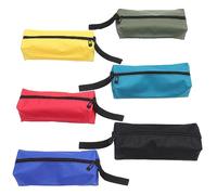 TOVINANNA 6pièces Pochettes à Outils Étanches Tissu Oxford Organisateur De Rangement Pratique avec Fermeture Éclair pour Outils Multiples Compactes Et Légères pour Électriciens