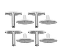 TOVINANNA 8 Clés de Boîtes à Musique à Remontoir en Fer Argenté, Mécanisme de Remontage pour Boîte à Musique, Expérience Relaxante, Décoration Raffinée pour Bureau ou Présent de Mariage