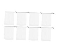 TOVINANNA 8pièces Sac à Filet Pour Nettoyage Visage Filet à Mousse Multifonctionnel Maille Pour Pratique Et Suspendu Soin Peau Pour La Famille