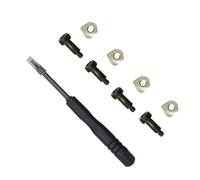 TOVINANNA 9 pièces Kit de Réparation de Montre pour Ensemble Outils de Tournevis et Écrous Précision et Durable