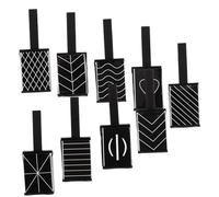 TOVINANNA 9 Pièces Outils Aimantés pour Ongles Cat Eye Kit DIY Nail Art avec Bâtonnets Magnétiques pour Vernis Gel Effet Œil de Chat Manucure Facile et Créative