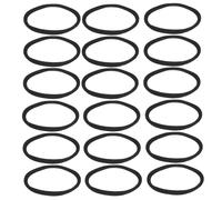 TOVINANNA 96 Boucles Élastiques Extensibles en Fibre Polyacrylique pour Métier à Tisser Recharge de Cordons Élastiques Noirs 96 Pièces Accessoires DIY pour Maniques sous-Verres et