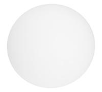 TOVINANNA Abat-jour en Verre Plat Ovale 1 Pièce pour Lampe à Vis G9, Cache-lumières Transparent Petit, Compatible Appliques Murales et Lampes de Table, Remplacement Luminaire Intérieur