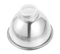 TOVINANNA Abat-jour Industriel en Métal Inoxydable 3,7 Cm de Diamètre, Couverture Lumineuse Étanche et Résistante aux Intempéries pour Lampe D’usine, Protection Ombre de Plafond Robuste