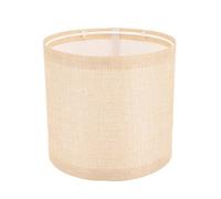 TOVINANNA Abat-jour Tissu Pliable pour Lampe Murale Table Abat-jour Moderne Jute Naturel Adapté Lampes de Chevet et Suspensions